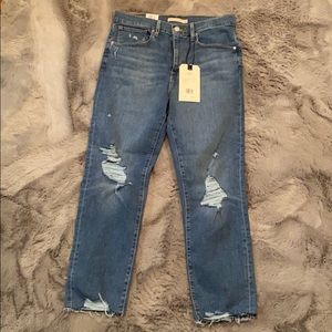 Levi’s 724 high-rise straight cropped pants